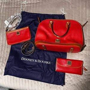 SUPER clean Dooney and Bourke leather set
